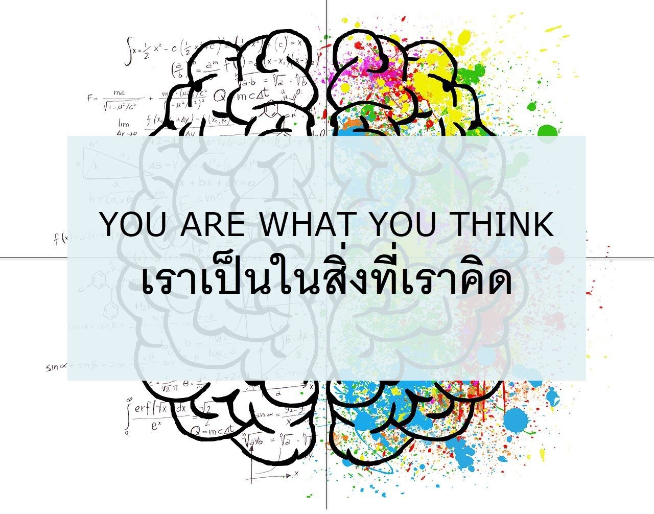 You are what you think cover image