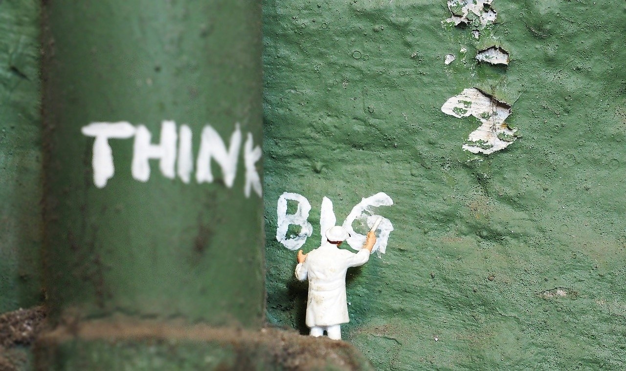 Think Big, Act Small. cover image